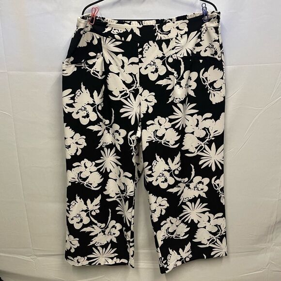Cato Wide Leg Cropped Pants - Picture 1 of 3